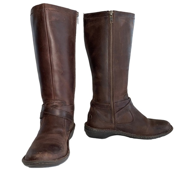 UGG Rosen Expresso Riding boot, round toe, mid- calf. Size 8 GUC with box - Picture 4 of 14
